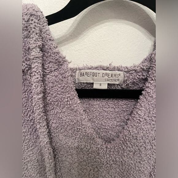 Barefoot Dreams Cozychic Teddy Pullover Hoodie Size Small Unisex - Picture 2 of 3